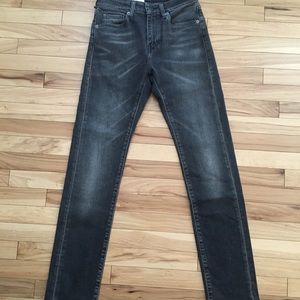 Levi’s Made and Crafted faded black jeans
